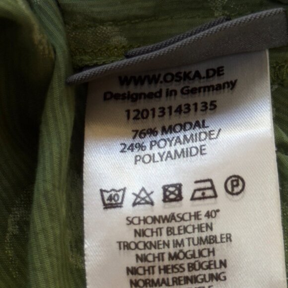 Oska Mini Dress Relaxed Fit Very Light Fabric One Size with Its Leggings - Picture 10 of 10